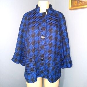 COLDWATER CREEK 3 BUTTON CLOSURE JACKET SZ LG